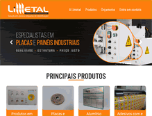 Tablet Screenshot of limetaletiquetas.com.br